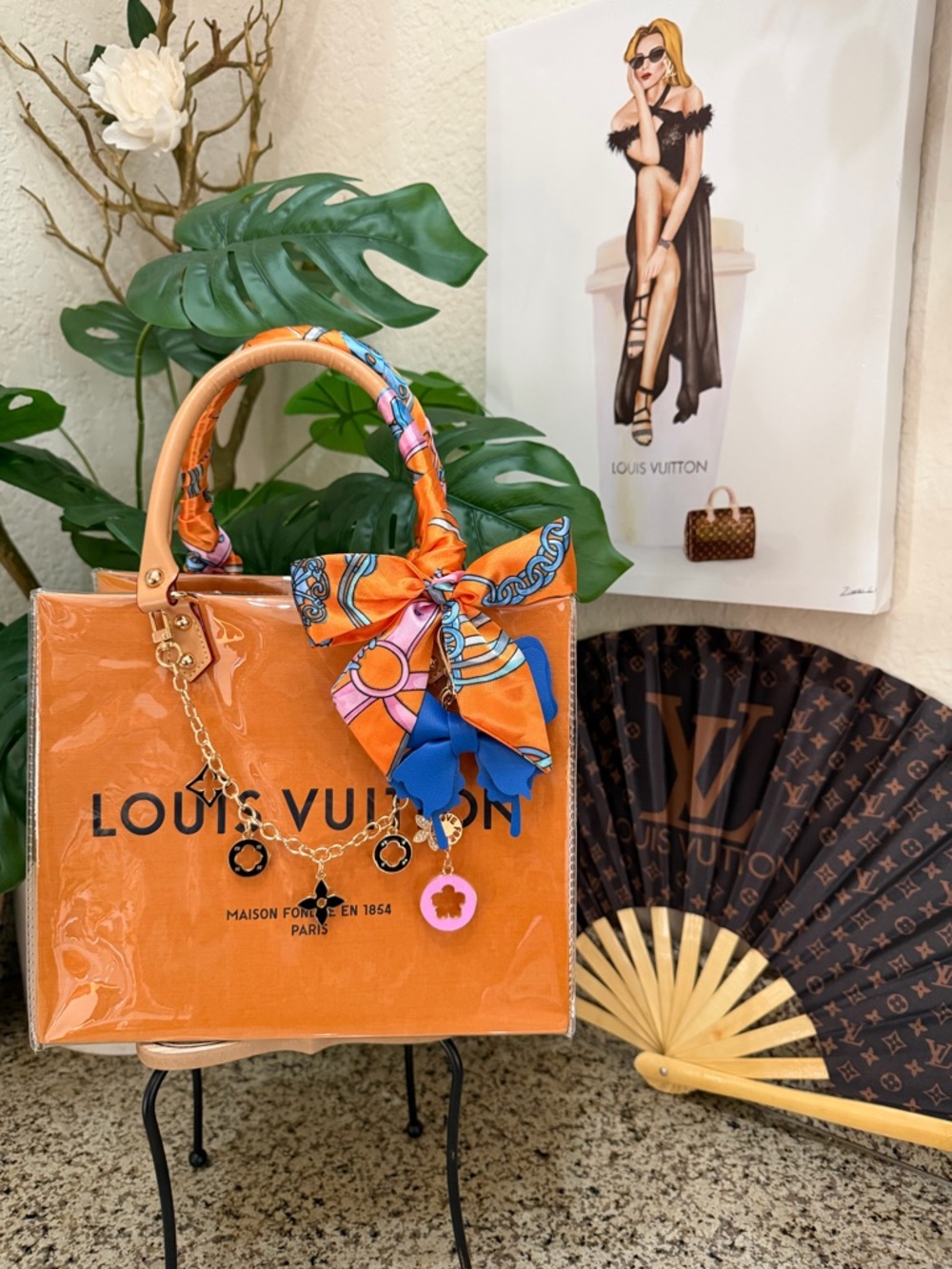 🧡💙🩷Louis Vuitton Gift Bag Tote🩷💙🧡